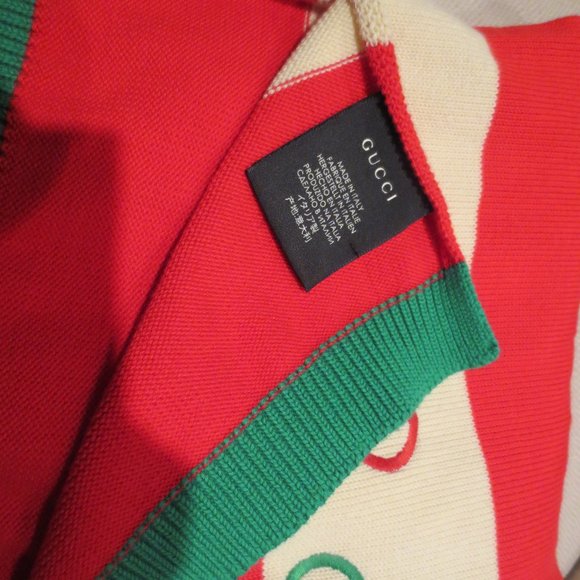 Gucci Emblem Embroidered Scarf - Picture 7 of 13